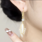 Fashion Cat's Eye Stone Earrings
