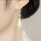 Fashion Cat's Eye Stone Earrings