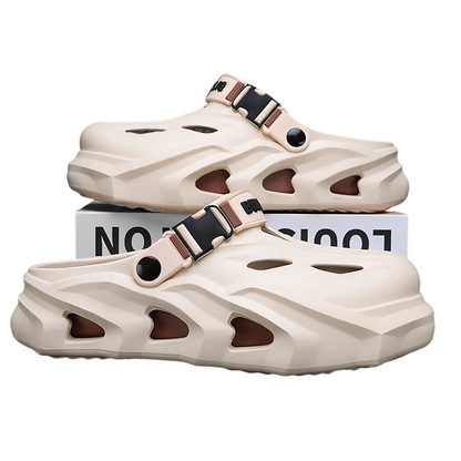 Men's Thick-Soled Platform Clogs