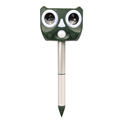 Solar Powered Ultrasonic Animal Deterrent