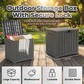 Waterproof Outdoor Storage Box with Lockable Lid