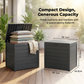 Waterproof Outdoor Storage Box with Lockable Lid