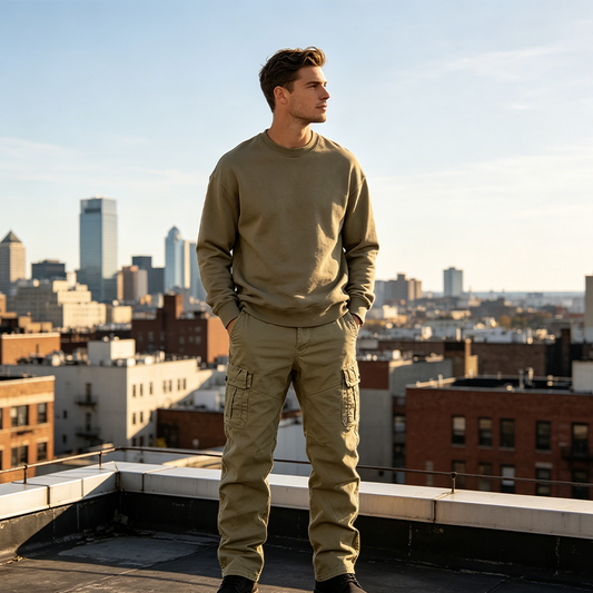 Men's Classic Straight-Leg Cargo Pants