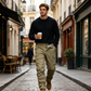 Men's Classic Straight-Leg Cargo Pants