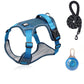 No Pull Dog Harness with Leash & Collar LED