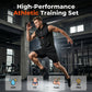 Men's Athletic Sleeveless Hoodie & Shorts Set