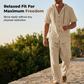 🌴Vacation Mode, Everyday Comfort 👕Men's Casual Hooded Shirt & Pants Set