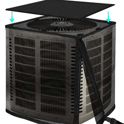 Outdoor Air Conditioner Cover with Mesh Sides