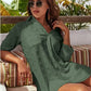 Women's Casual Oversized Jacquard Chiffon Shirt