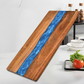 Artistic Wood and Resin Kitchen Charcuterie Board