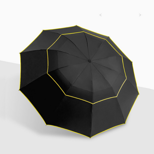 Heavy-Duty Wind-Resistant Compact Umbrella