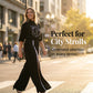 Women's Graphic Top & Striped Slit Pants Set