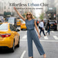 Women's Sleeveless Top and Wide-Leg Pants Set