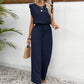 Women's Sleeveless Top and Wide-Leg Pants Set