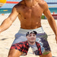 Men's Funny 3D Printed Beach Shorts