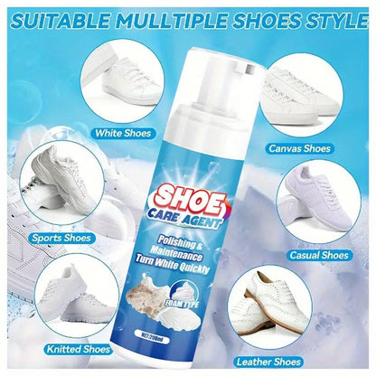 Portable Waterless Shoe Cleaner Foam