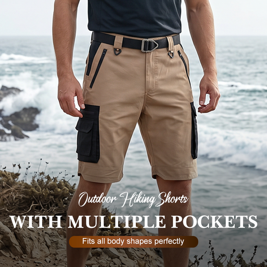 Outdoor Hiking Shorts with Multiple Pockets