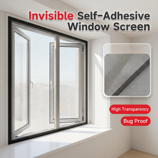 DIY Self-Adhesive Window Screen