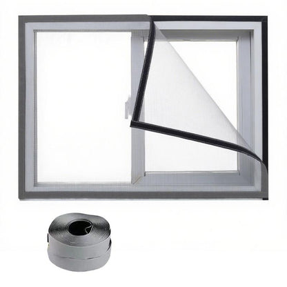 DIY Self-Adhesive Window Screen
