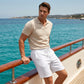 Men's Casual Linen Drawstring Shorts