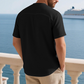 Men's Casual Solid Color Short Sleeve T-Shirt