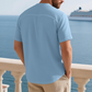 Men's Casual Solid Color Short Sleeve T-Shirt