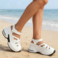Women's Hollow-Out Platform Wedge Sandals