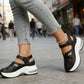 Women's Hollow-Out Platform Wedge Sandals
