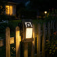 Solar Outdoor Clip Lights with Motion Sensor