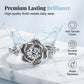 Women's Classic Fashion Moissanite Water Lily Ring