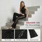 Women's Ruched Lace Panel Flare Pants
