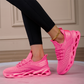 Unisex Blade Sole Mesh Sneakers