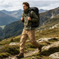 Men's Casual Cargo Jogger Pants