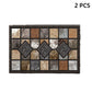 Geometric Stone Pattern Doormat