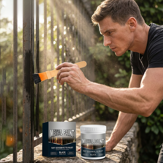 Durable Anti-Rust Black Metal Paint
