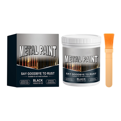 Durable Anti-Rust Black Metal Paint