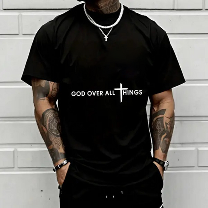 Faith Over All Inspirational Tee