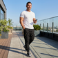 Men's Casual Cargo Pants with Drawstring