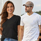 Men's Graphic Print V-Neck T-Shirt