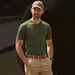 Men's Graphic Print V-Neck T-Shirt