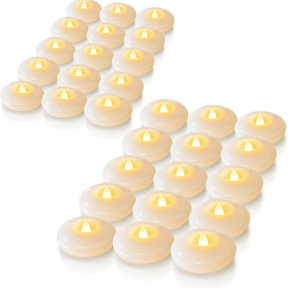 Flameless Floating LED Candle Lights