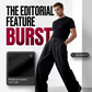 Men's Classic Fit Wide-Leg Suit Pants