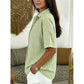 Women's Casual Striped Short-Sleeve Shirt