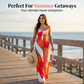 Women's Geometric Print Wide-Leg Jumpsuit