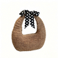 Minimalist Woven Hobo Bag for Women