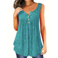 Women's Sleeveless Top with Button Detail