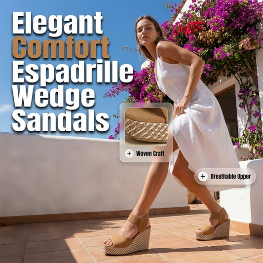 Summer Platform Espadrille Wedge Sandals