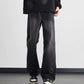 Men's Vintage Wash Wide-Leg Jeans