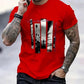 Men's Graphic Print Crew Neck T-Shirt