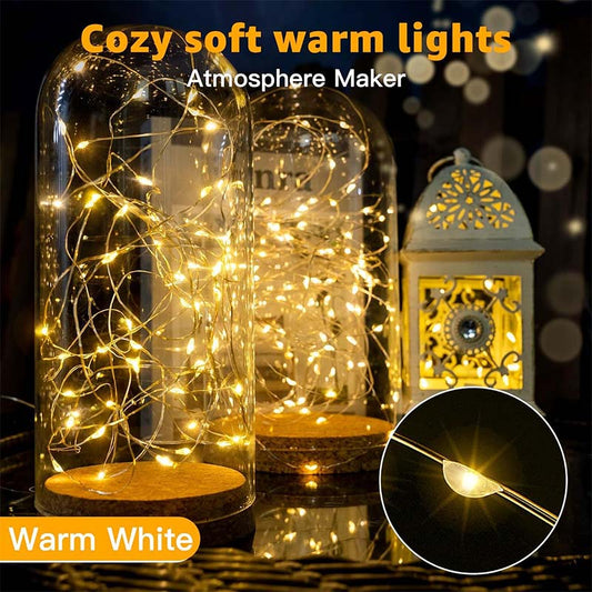 Battery-Operated Fairy String Lights